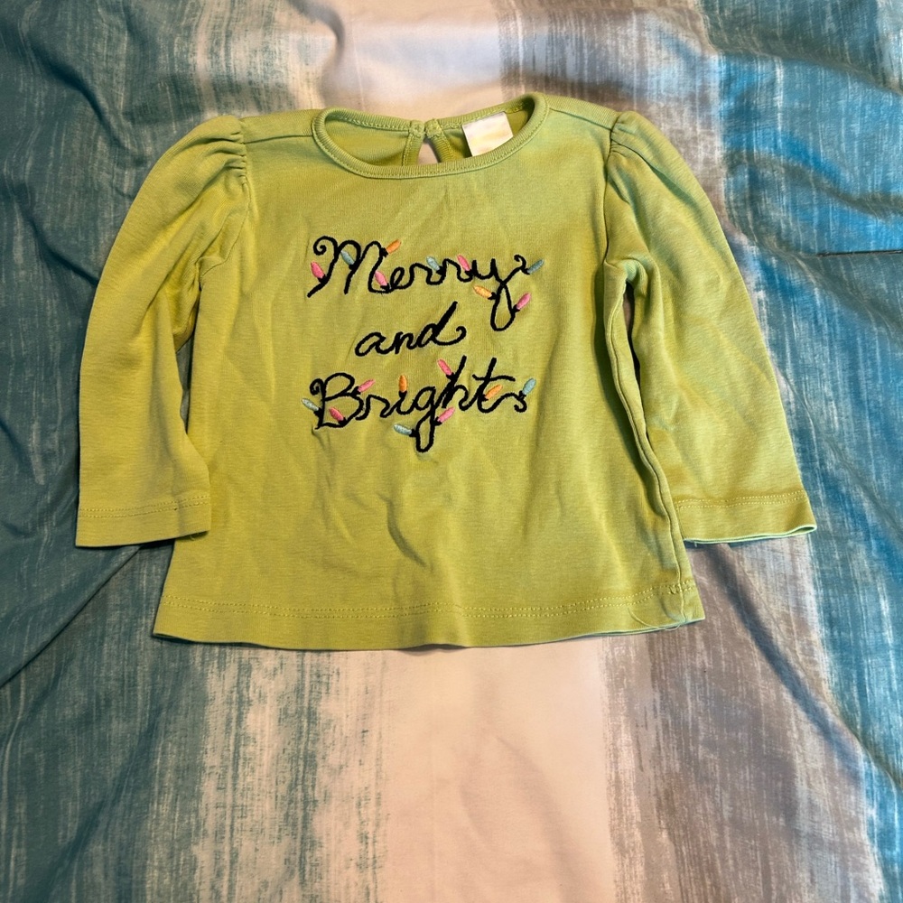 Gymboree 12-18 Month Merry and Bright Top